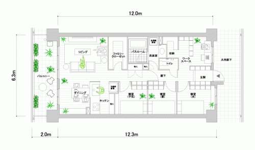 廊下収納 廊下収納