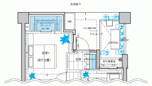 はなれのある家〜上鷺宮の家<間取り図>
