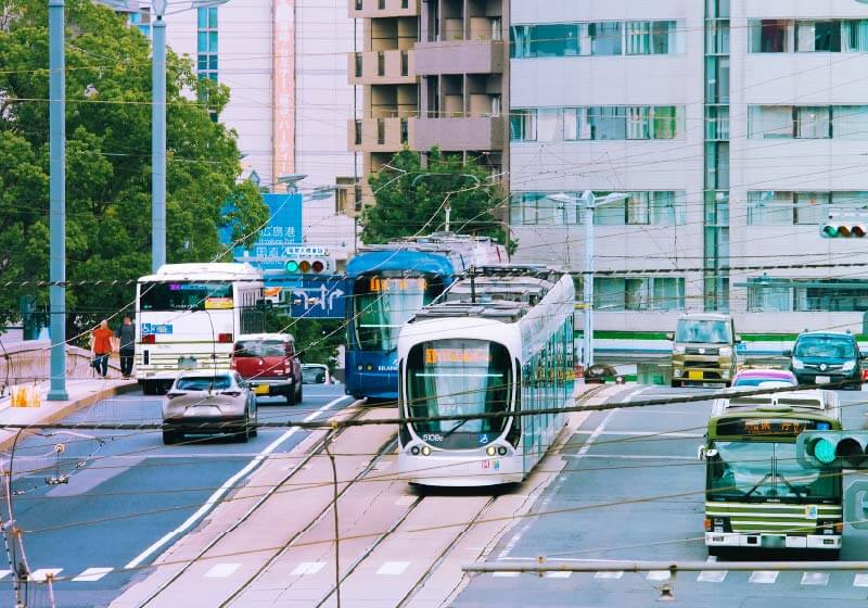 広島電鉄路面電車（イメージ）