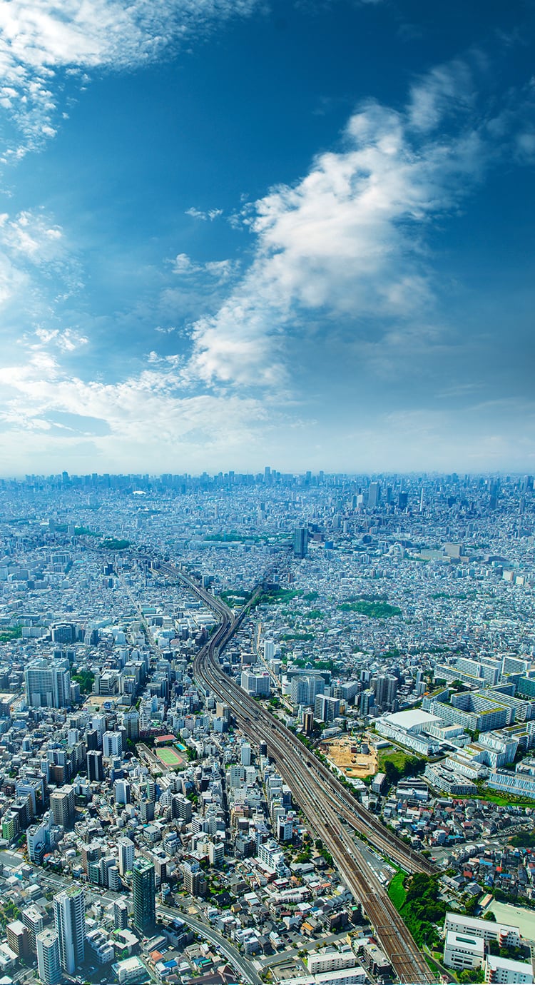現地周辺航空写真