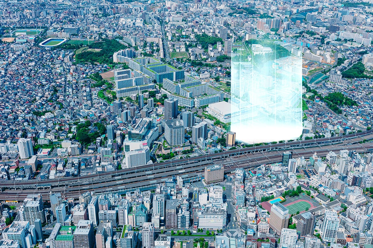 現地周辺航空写真