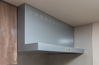 整流板付レンジフード