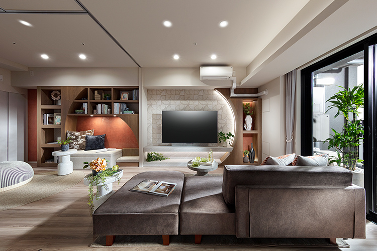 RE80Dタイプ／リビング・ダイニング