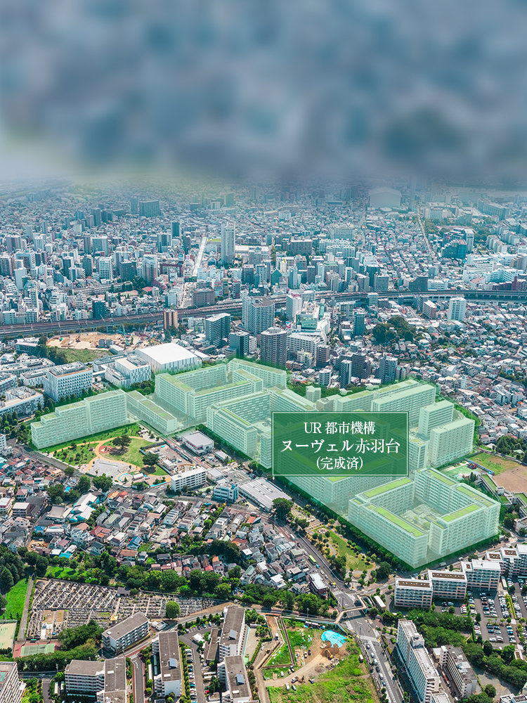 現地周辺航空写真