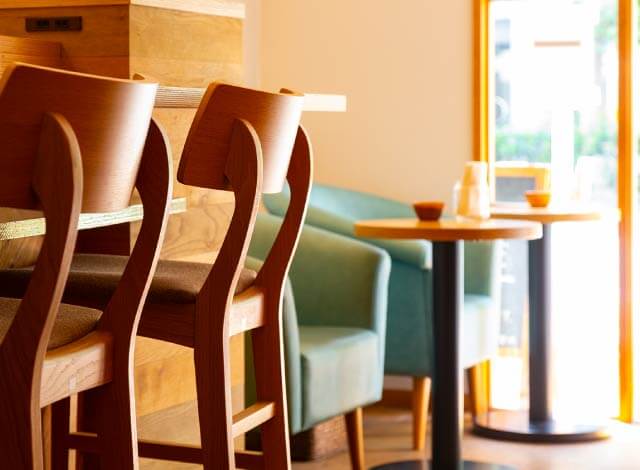 cafe Lindenbaum 内観