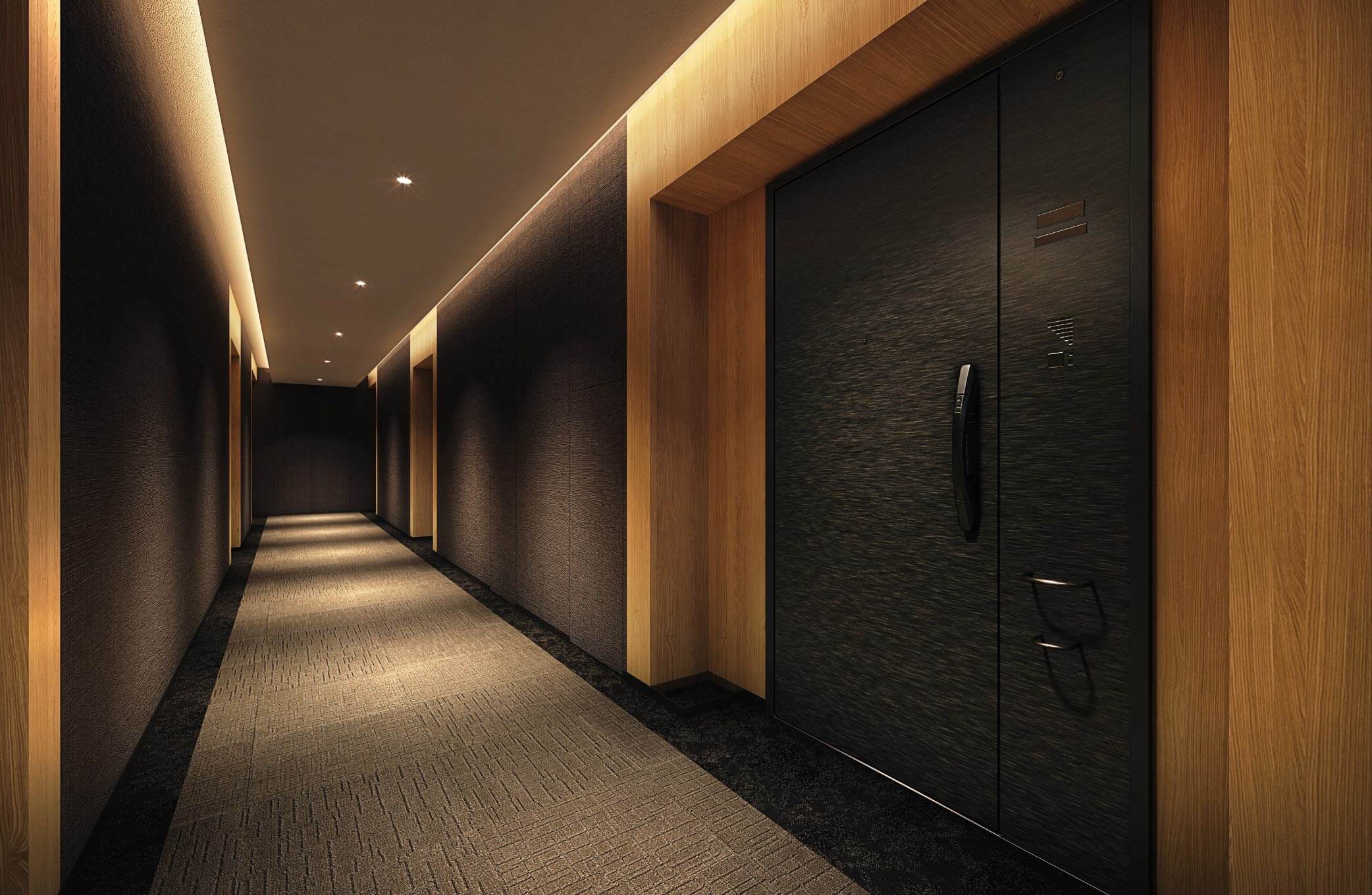 内廊下完成予想CG