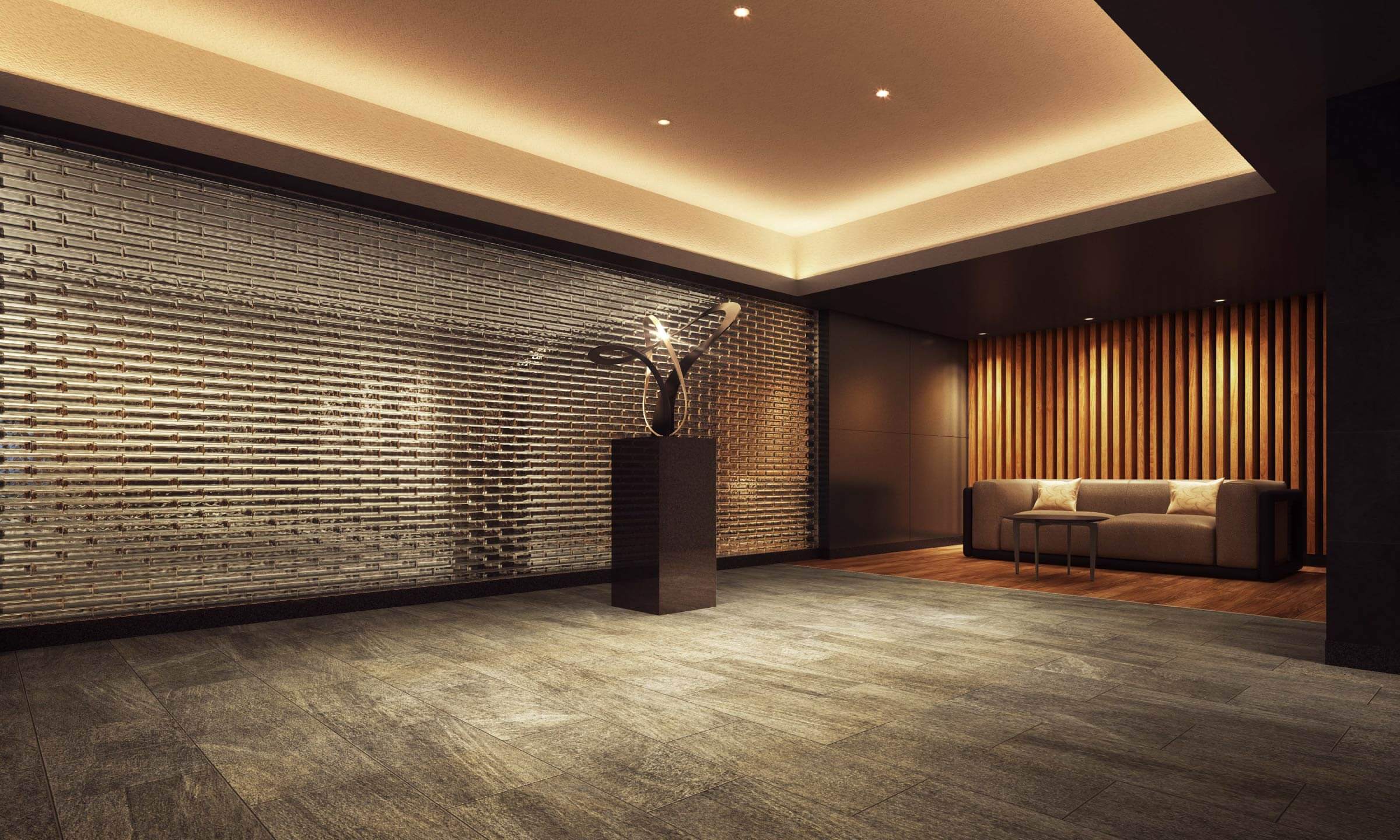 ラウンジ完成予想CG