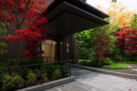 アプローチ完成予想CG