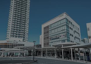 リンク背景画像 「東中野」駅前ロータリー（徒歩11分／約880m）