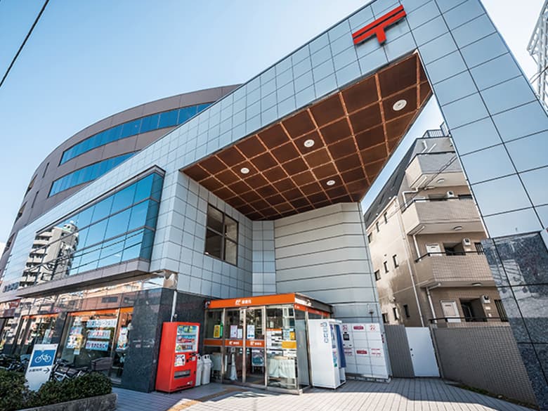 落合郵便局 写真