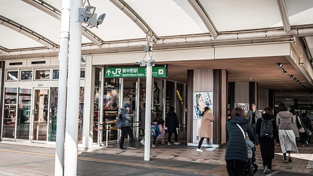 東中野駅からのルート動画サムネイル