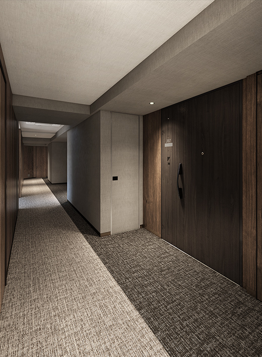 内廊下完成予想CG