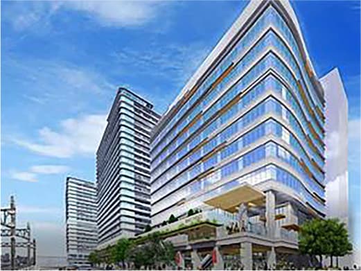 囲町東地区市街地再開発事業完成予想CG
