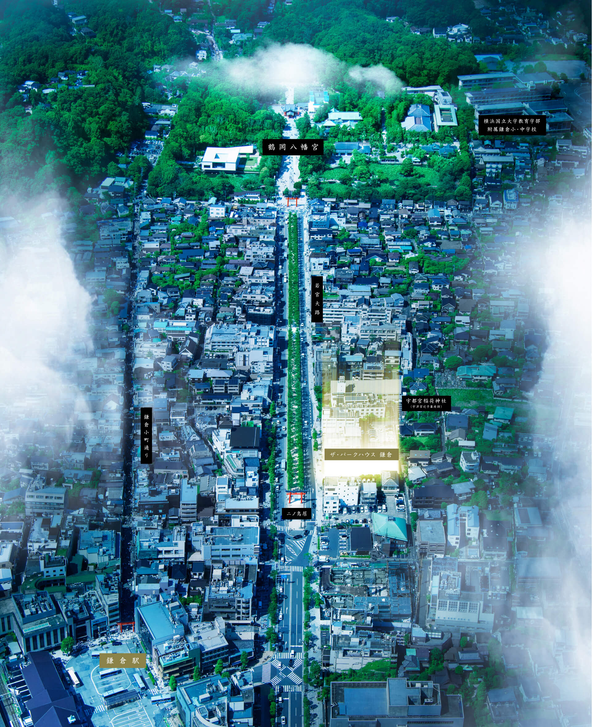 上空写真