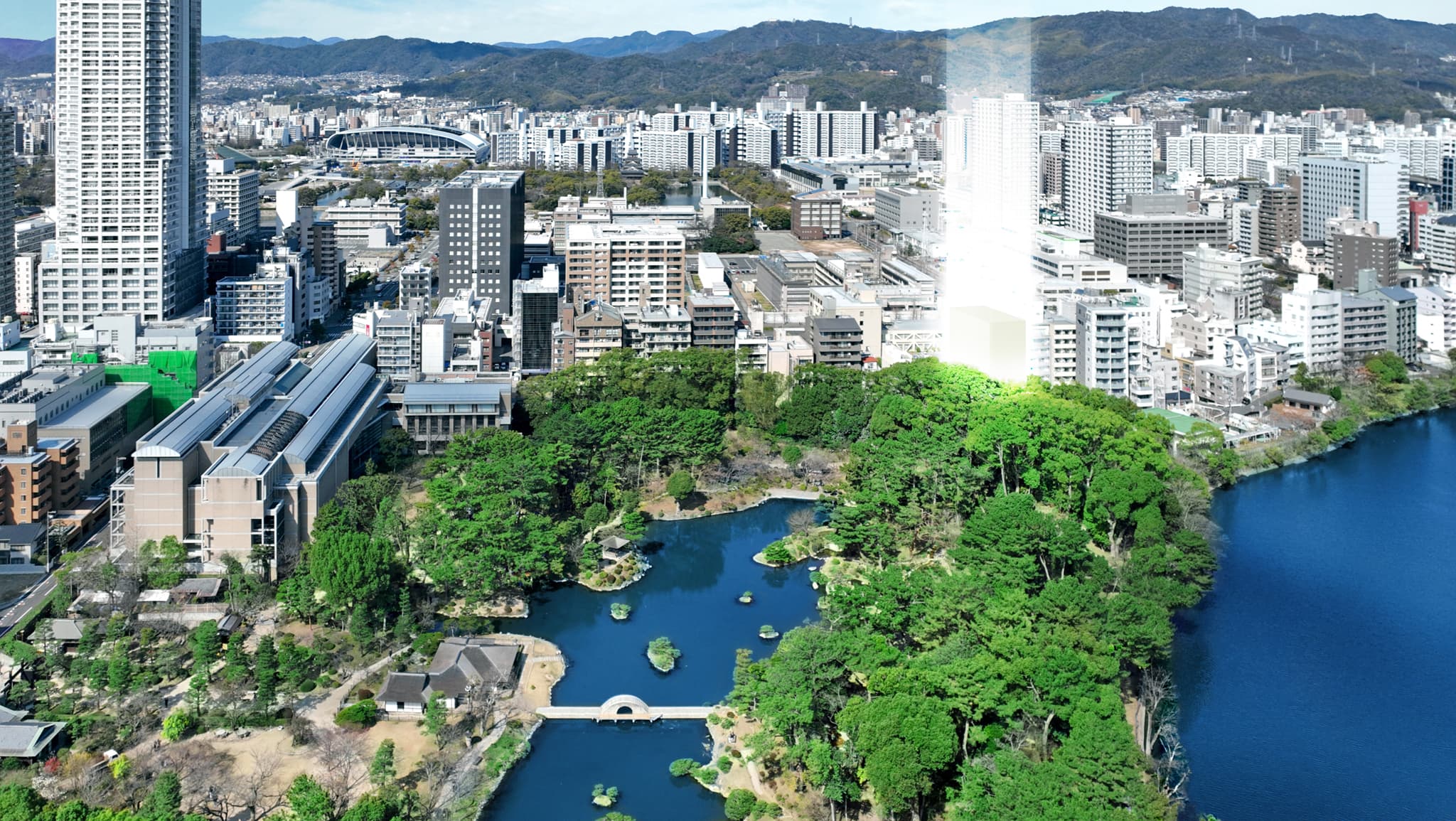 現地周辺航空写真（2024年3月撮影）