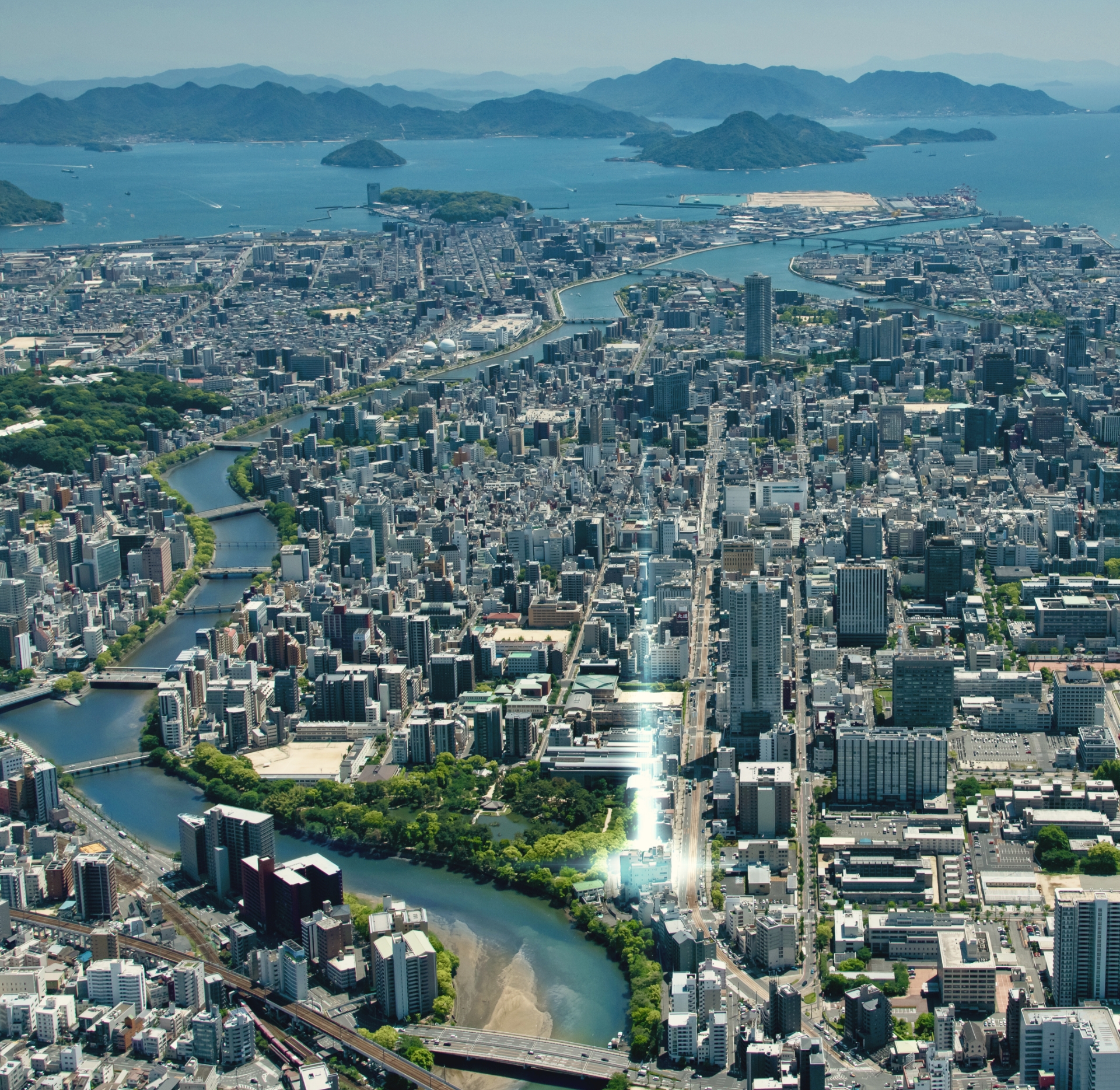 現地周辺航空写真（2024年3月撮影）