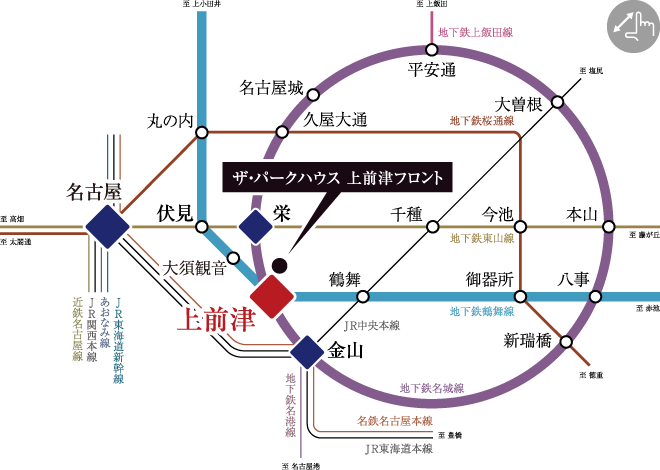 路線概念図