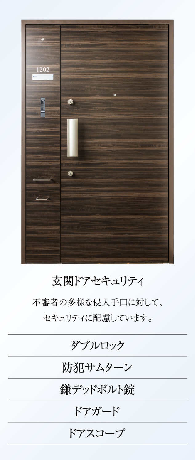 玄関ドアセキュリティ