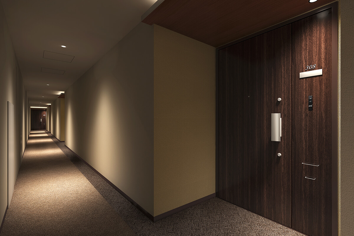 内廊下完成予想CG