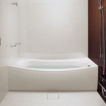 お掃除ラクラク人大浴槽