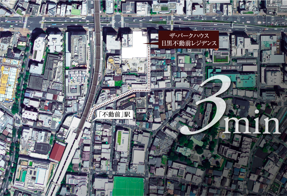 現地周辺航空写真　