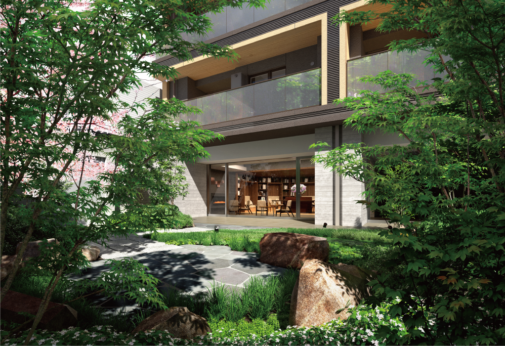 ガーデン完成予想CG