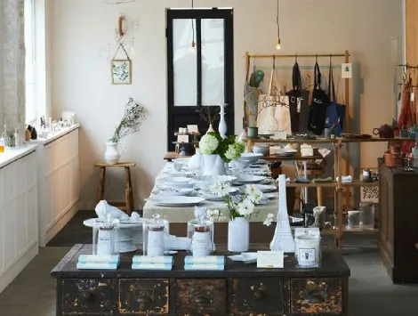 オルネ ド フォイユ 不動前店 店内の写真