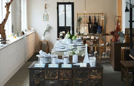 オルネ ド フォイユ 不動前店 店内の写真