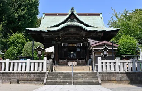 桐ヶ谷氷川神社 境内の様子