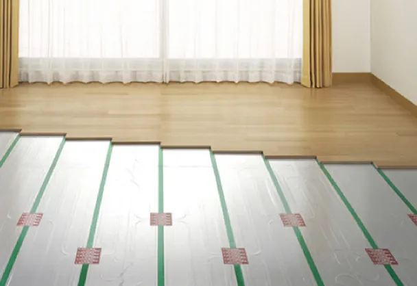 ガス温水式床暖房 参考写真