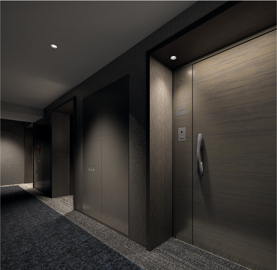 内廊下完成予想CG