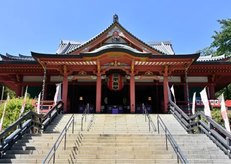 目黒不動尊／瀧泉寺の様子