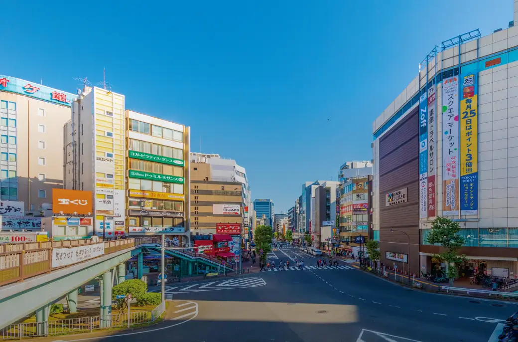 五反田駅の様子