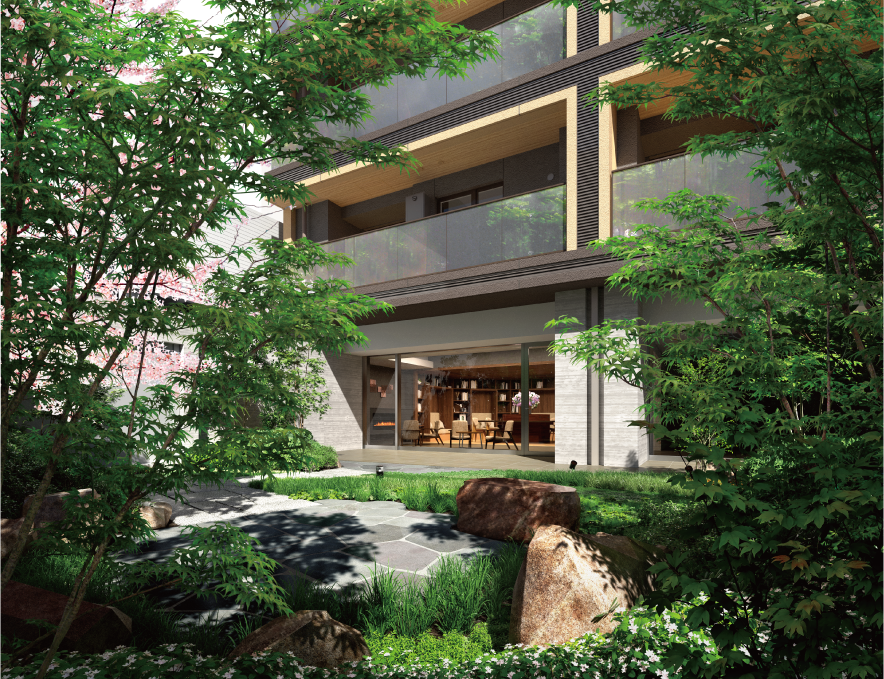 ガーデン完成予想CG