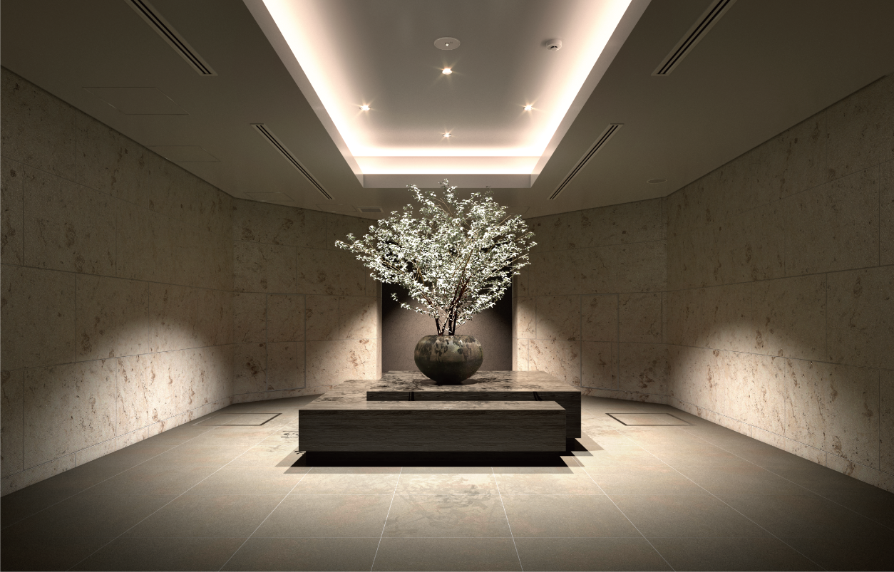 エントランスホール完成予想CG