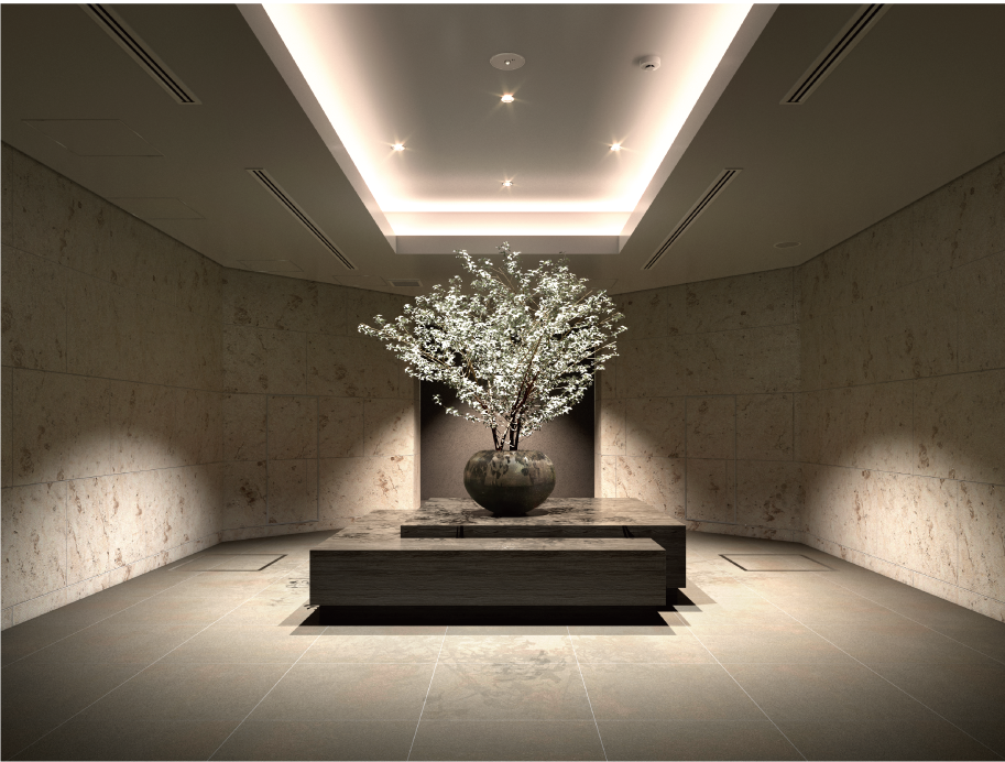 エントランスホール完成予想CG