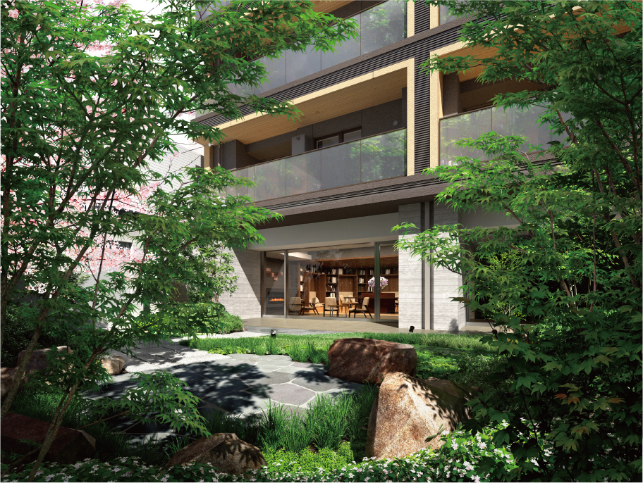 ガーデン完成予想CG