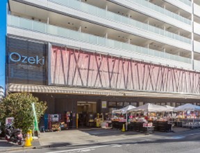 オオゼキ 門仲牡丹店(徒歩14分・約1,070m)