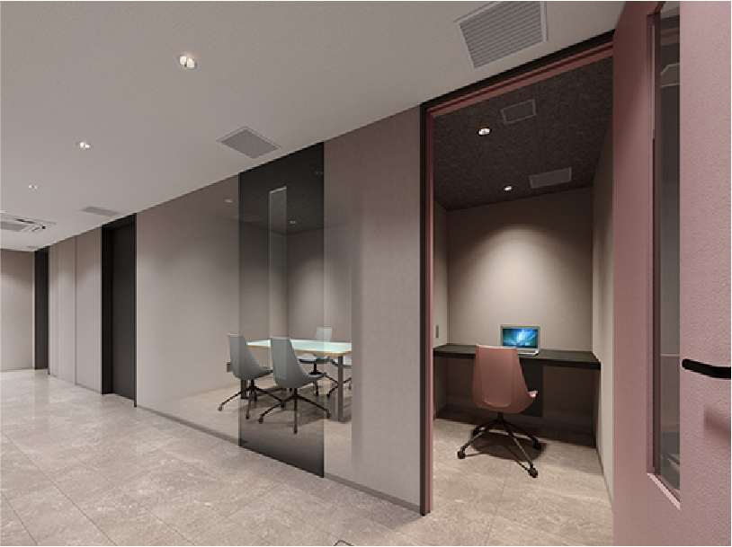 ワークスペース完成予想CG