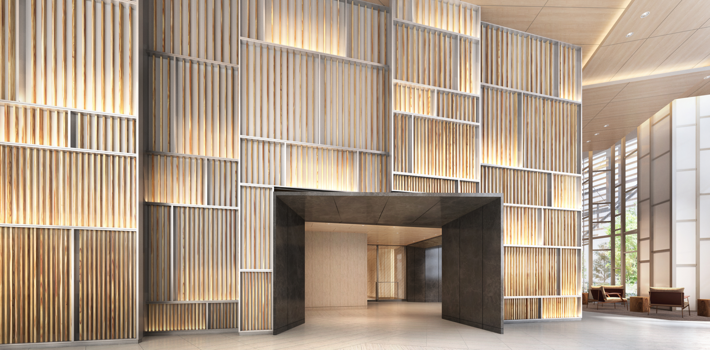 グランドエントランス（ノース）完成予想CG