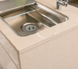 「シーザーストーン」仕上げ