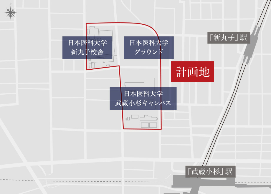 立地概念図