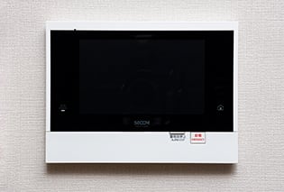 カラーモニター付インターホン