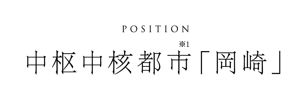中枢中核都市「岡崎」