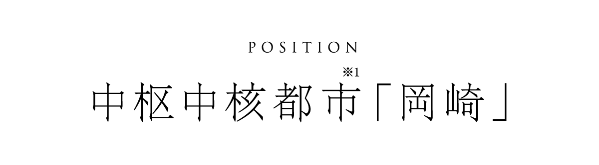 中枢中核都市「岡崎」