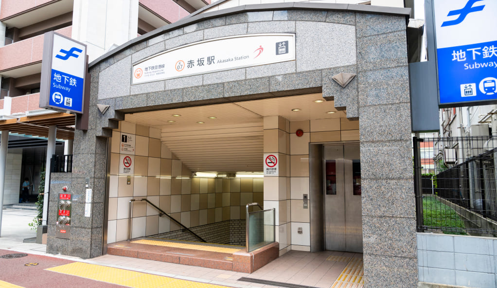 地下鉄空港線「唐人町」駅