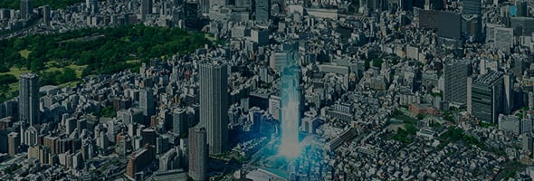 現地周辺航空写真