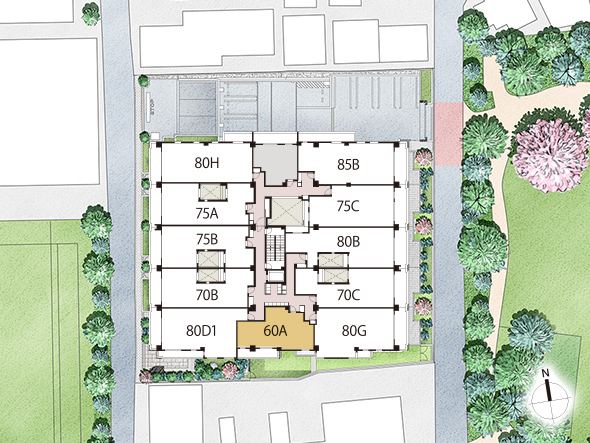 住戸位置概念図