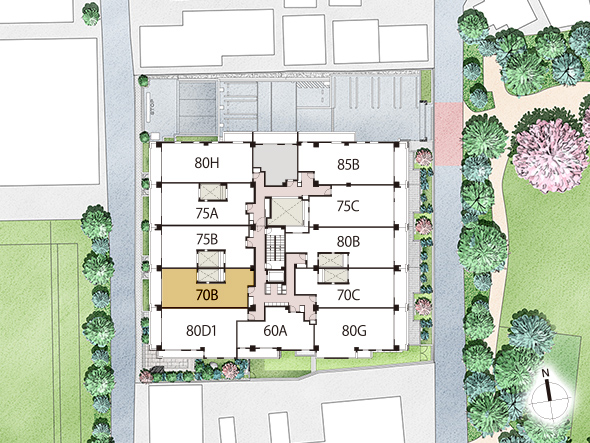 住戸位置概念図