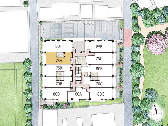 住戸位置概念図
